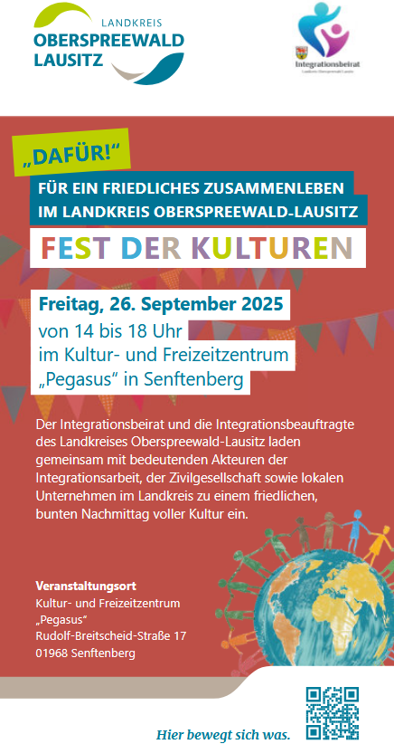 Flyer Fest der Kulturen am 26.9.2025